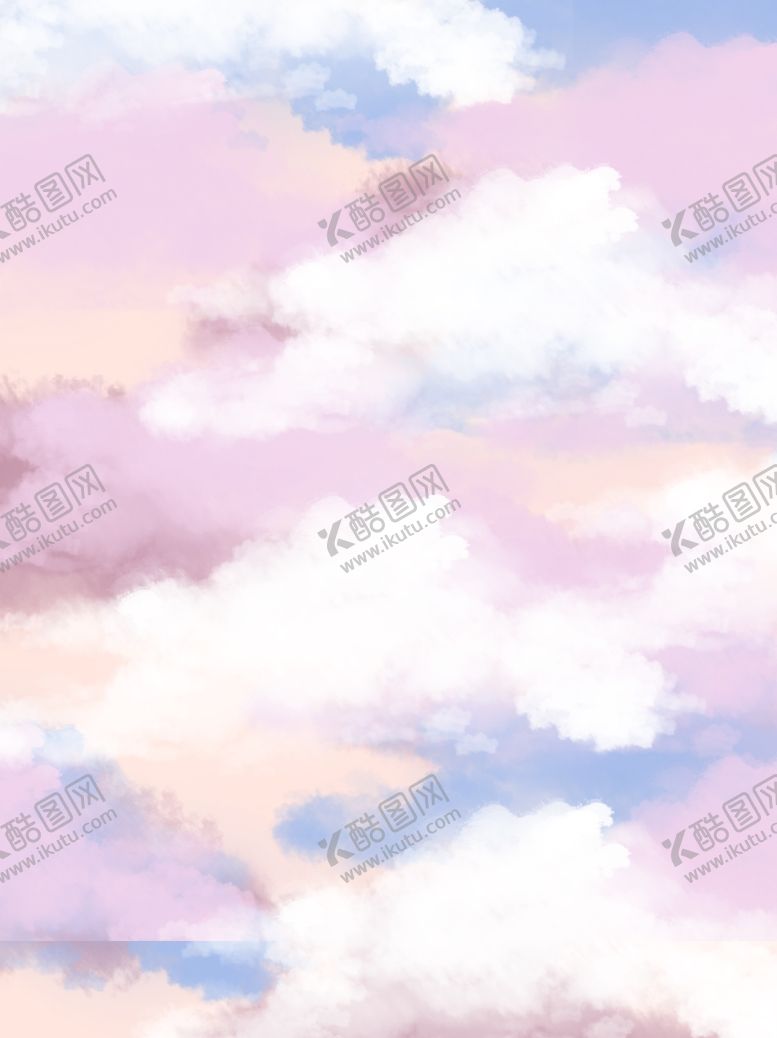 编号：97227905180210167647【酷图网】源文件下载-可爱梦幻云朵背景