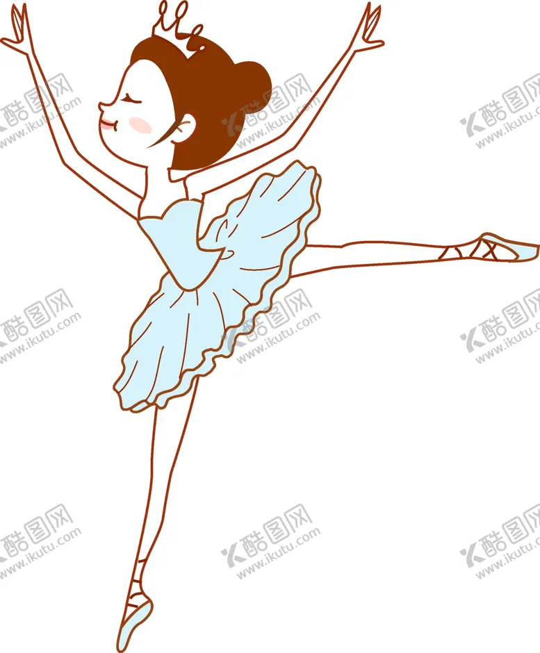 编号：25280702130500265111【酷图网】源文件下载-卡通女孩   小女孩 跳舞  
