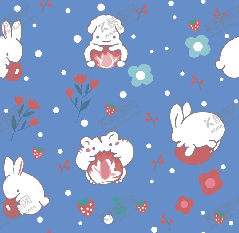 编号：59181609291332015307【酷图网】源文件下载-矢量兔子