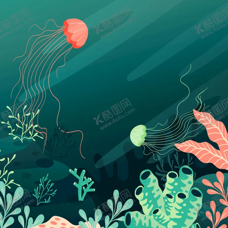 编号：20736410161552078044【酷图网】源文件下载-海洋背景 
