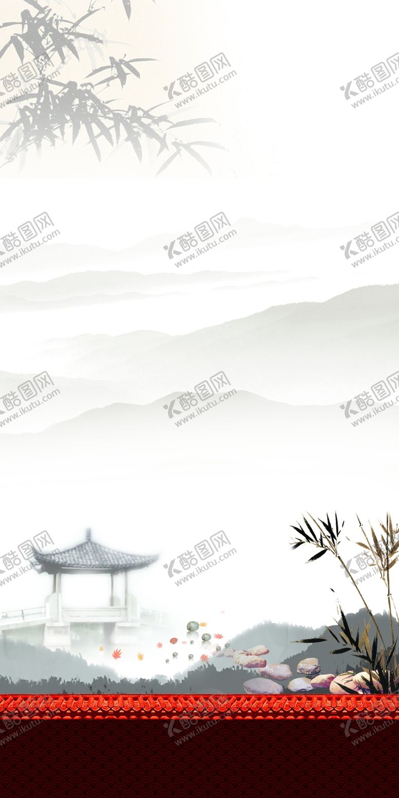 编号：78238602150247227446【酷图网】源文件下载-中式传统水墨背景