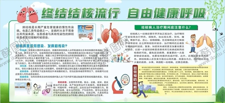 编号：63681406301723097081【酷图网】源文件下载-结核病宣传