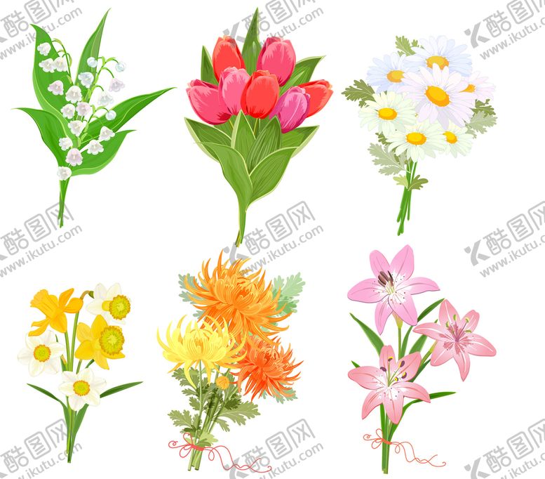 编号：91752009241124265478【酷图网】源文件下载-矢量鲜花