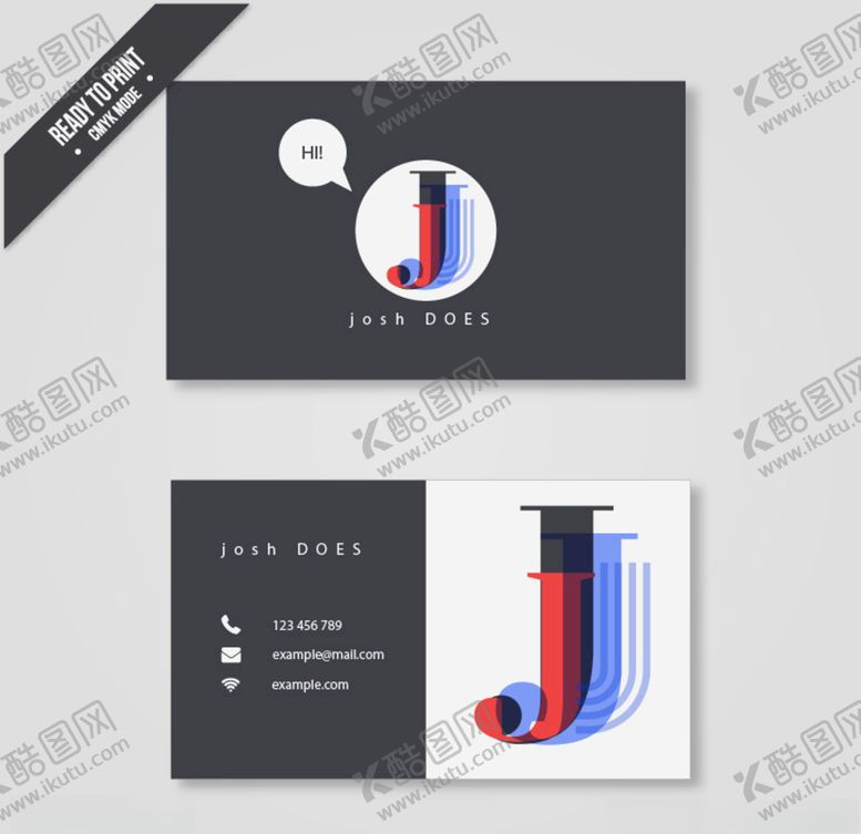 编号：50817809202143177122【酷图网】源文件下载-商业名片