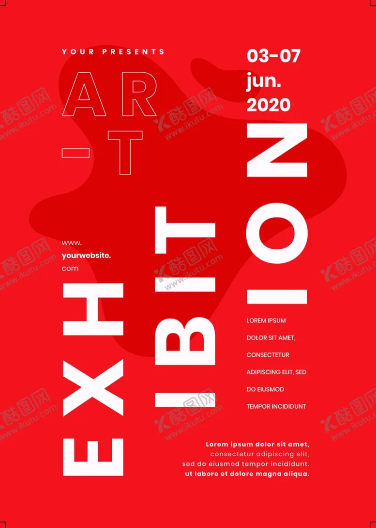 编号：29162406241045369506【酷图网】源文件下载-艺术宣传展板时尚海报