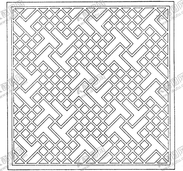 编号：90878507051748466432【酷图网】源文件下载-镂空花图案