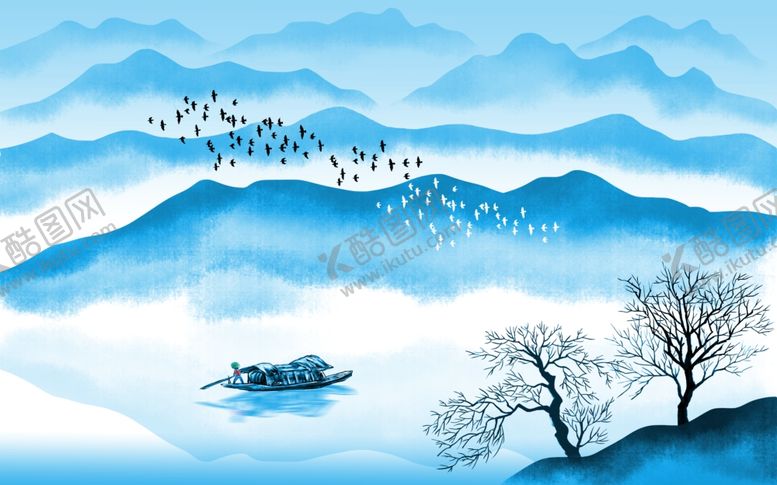 编号：30160006281644471956【酷图网】源文件下载-山水画