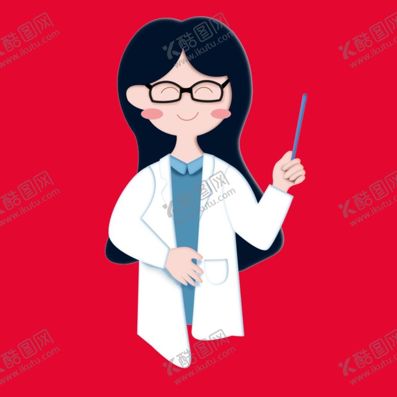 编号：43065502171131452392【酷图网】源文件下载-手绘医疗人物