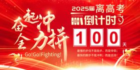 2024高考倒计时100天海报