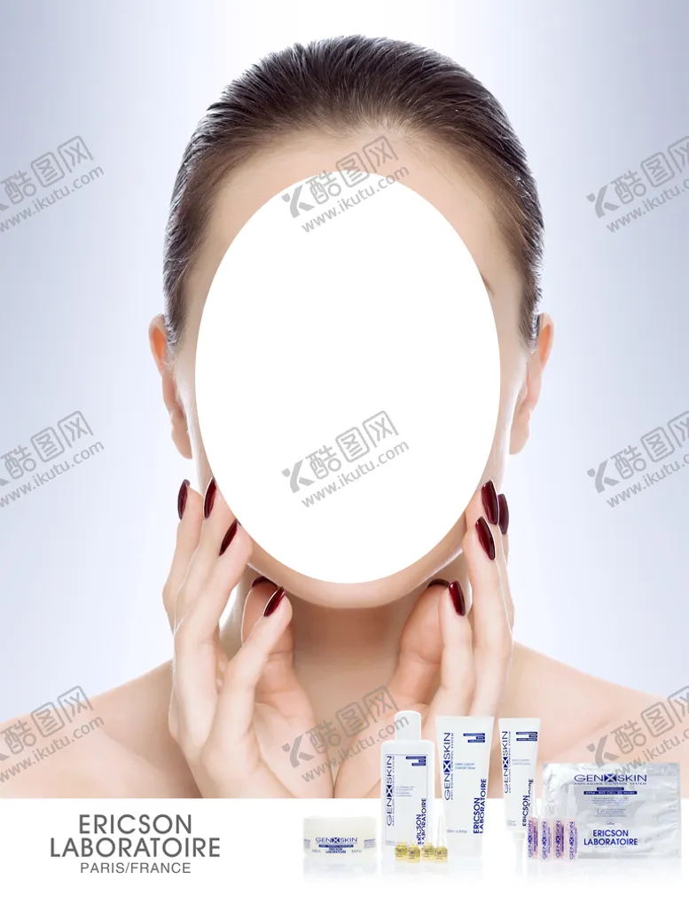 编号：76230409112352134385【酷图网】源文件下载-完美肌肤 宣传海报美业医疗