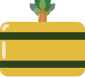 植物图标图形装饰海报素材