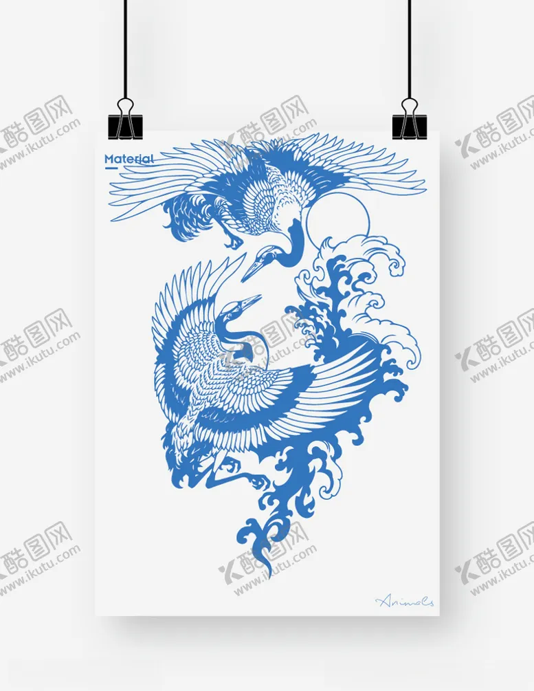 编号：58662104161558403714【酷图网】源文件下载-仙鹤
