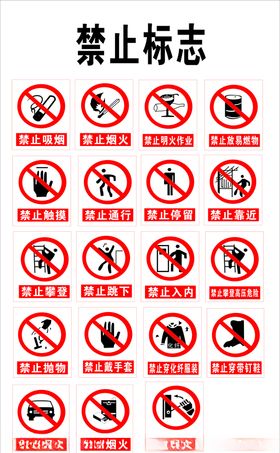 禁止标志
