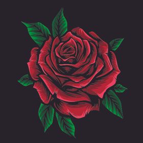 玫瑰主题海报