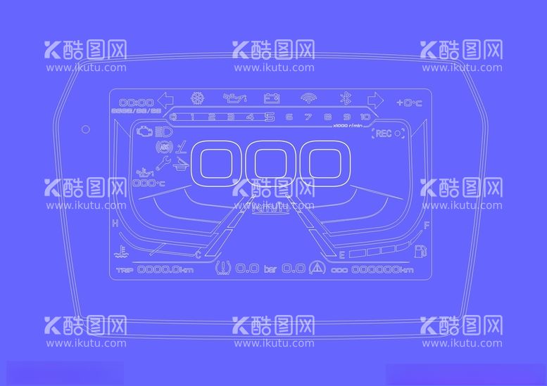 编号：18560712160323474479【酷图网】源文件下载-摩托车仪表