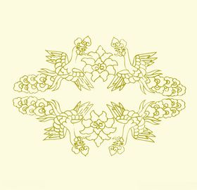 古典花纹  仙鹤
