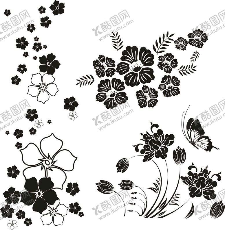 编号：59260409222021065841【酷图网】源文件下载-植物 花草  雕刻 背景