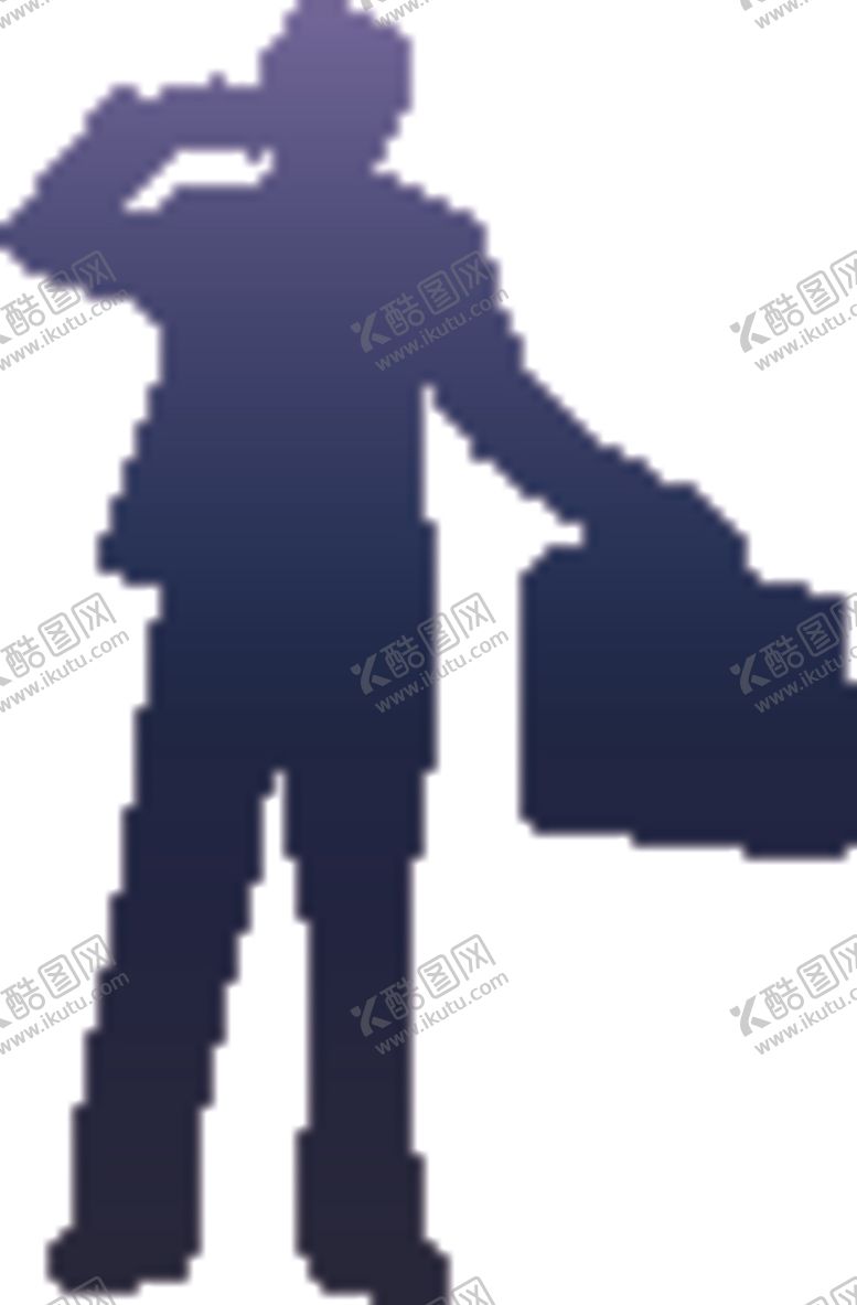 编号：20394205021149029750【酷图网】源文件下载-商业人物剪影