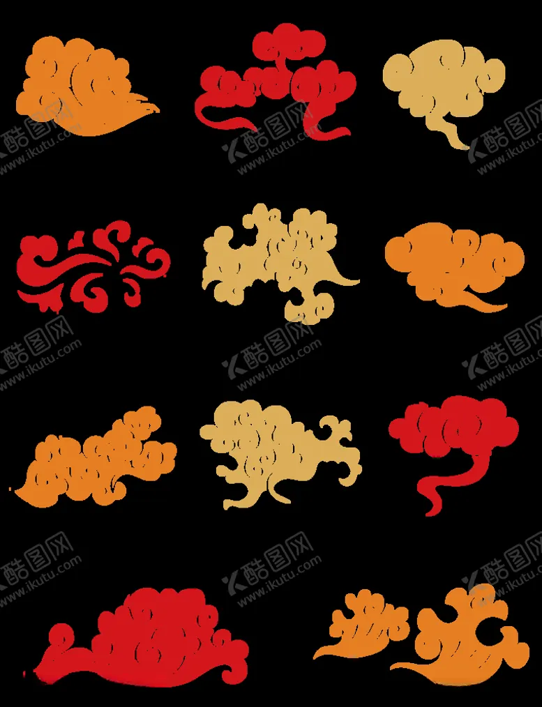 编号：26527106241714597048【酷图网】源文件下载-中国古典祥云