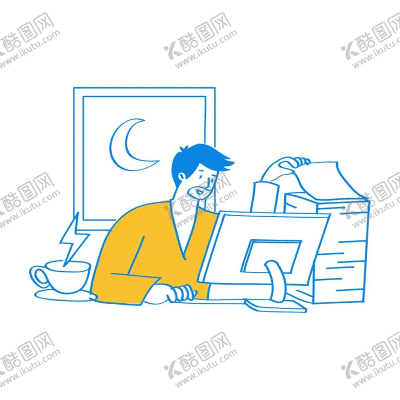 编号：90549011271159371667【酷图网】源文件下载-努力工作