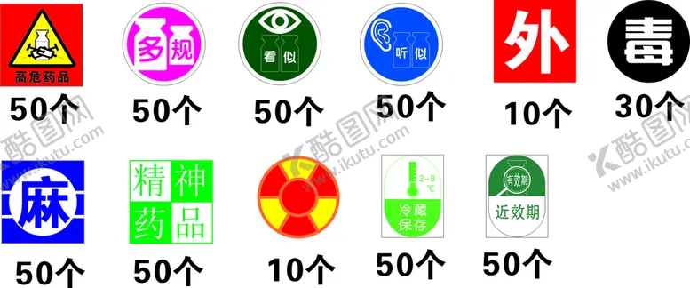 编号：12627401290558058030【酷图网】源文件下载-医药标识
