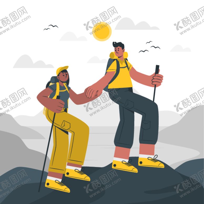 编号：84005912191500316004【酷图网】源文件下载-徒步旅行 