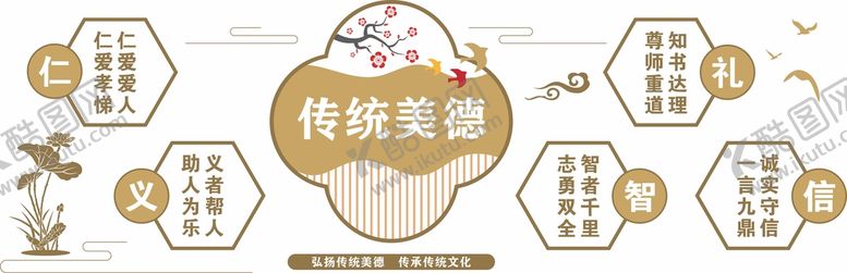 编号：28478710180332003467【酷图网】源文件下载-仁义礼智信