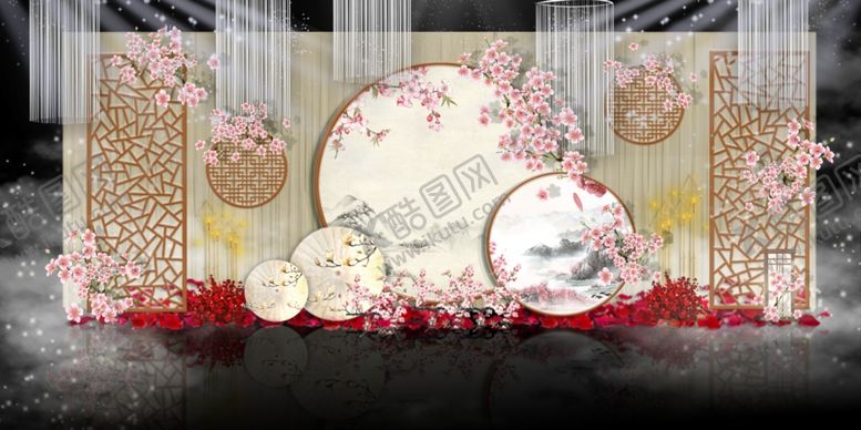 编号：64700710301714296333【酷图网】源文件下载-古风婚礼