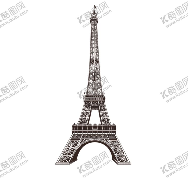 编号：95965210061841146593【酷图网】源文件下载-埃菲尔铁塔