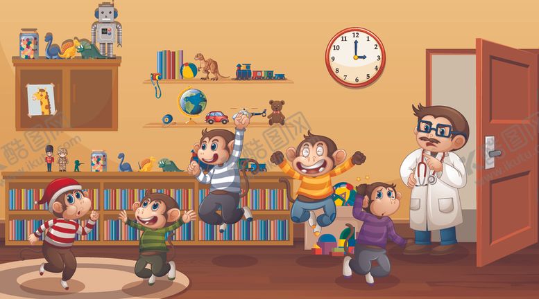 编号：68103006181818227257【酷图网】源文件下载-卡通猴子