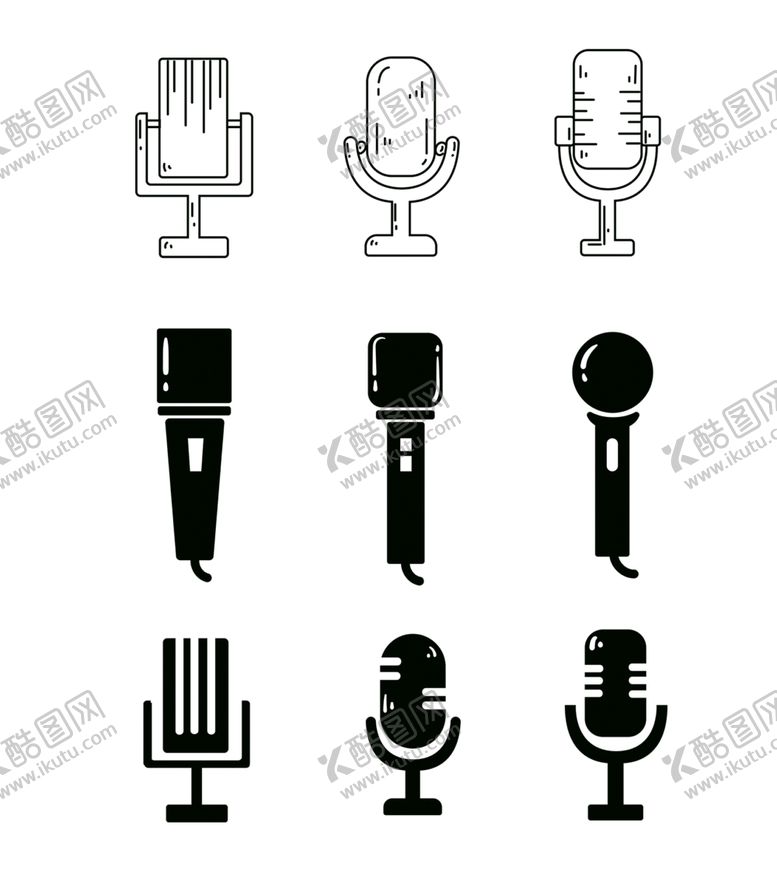 编号：15061609142305337315【酷图网】源文件下载-麦克风话筒