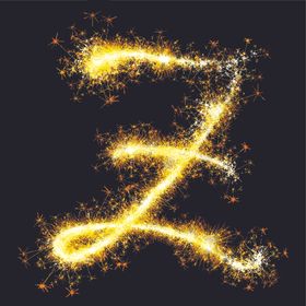 火焰字体金光艺术字设计金星素材