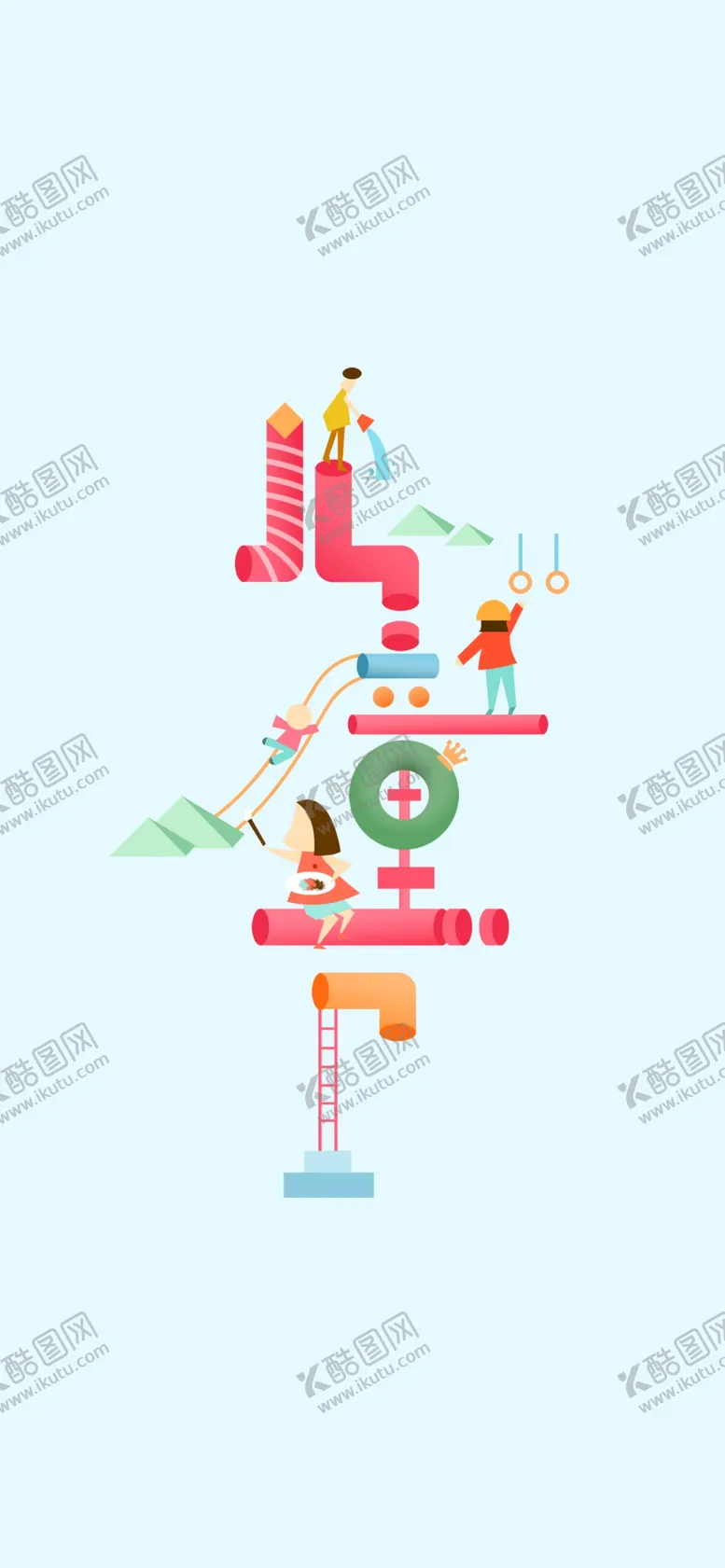 编号：38039206290952006594【酷图网】源文件下载-六一海报