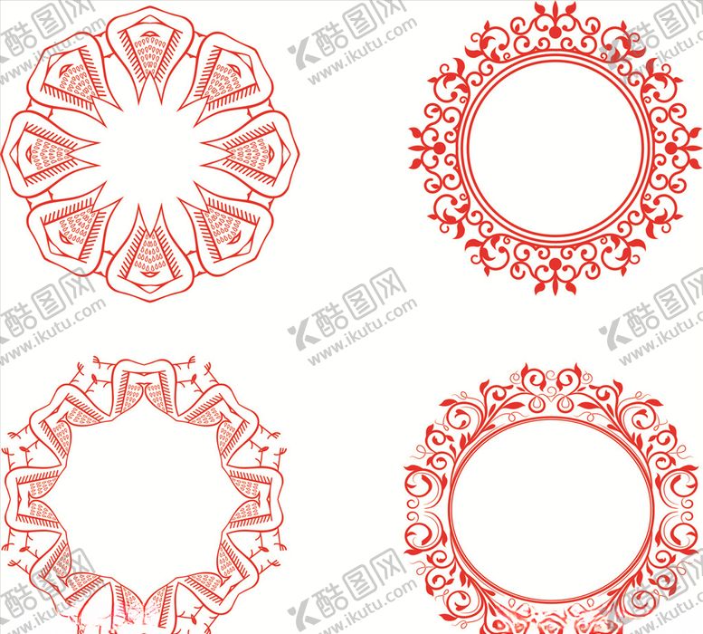 编号：90042809291958048225【酷图网】源文件下载-花纹花边