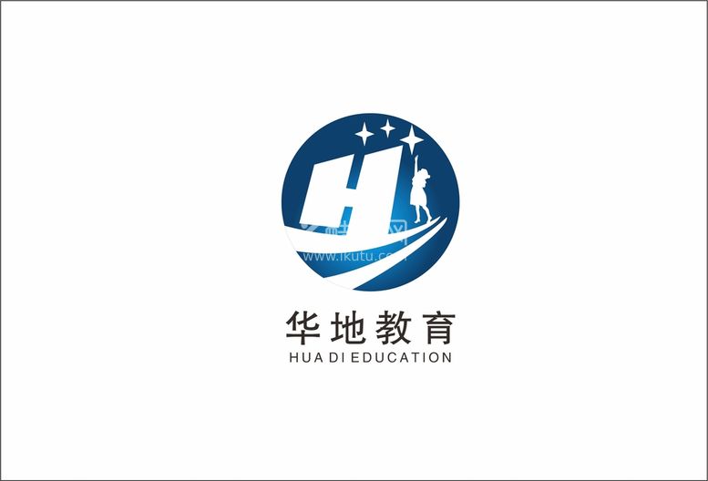 编号：76432909240609565120【酷图网】源文件下载-HDlogo 华地教育logo