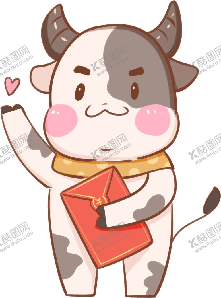 编号：63258905050825164259【酷图网】源文件下载-卡通牛年