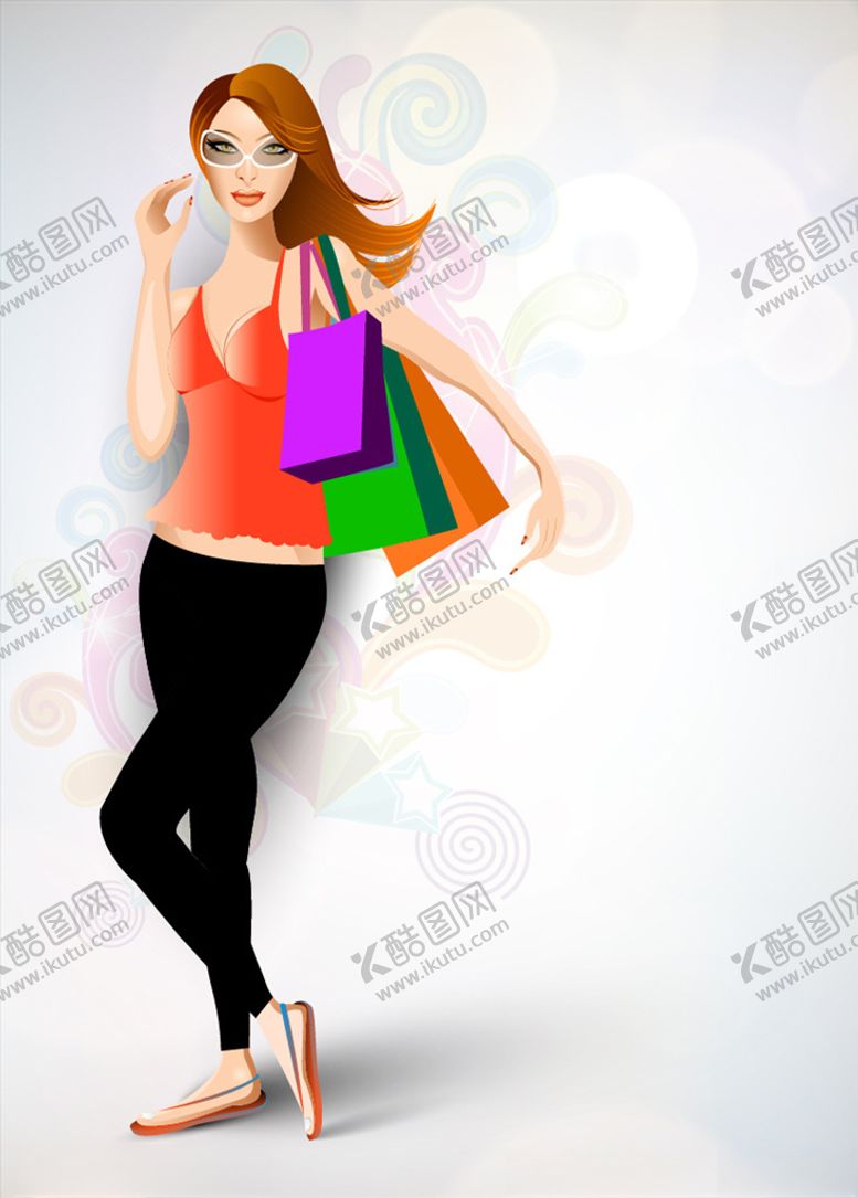 编号：56566210130349486218【酷图网】源文件下载-时尚女人