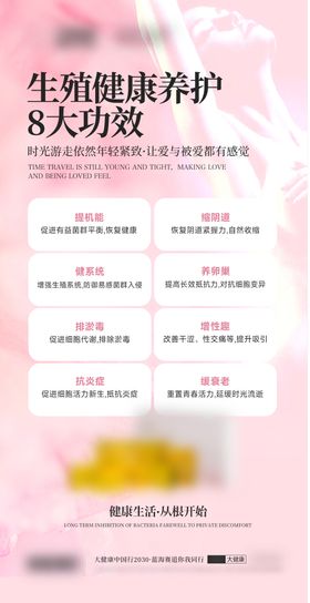 医美私密招商海报