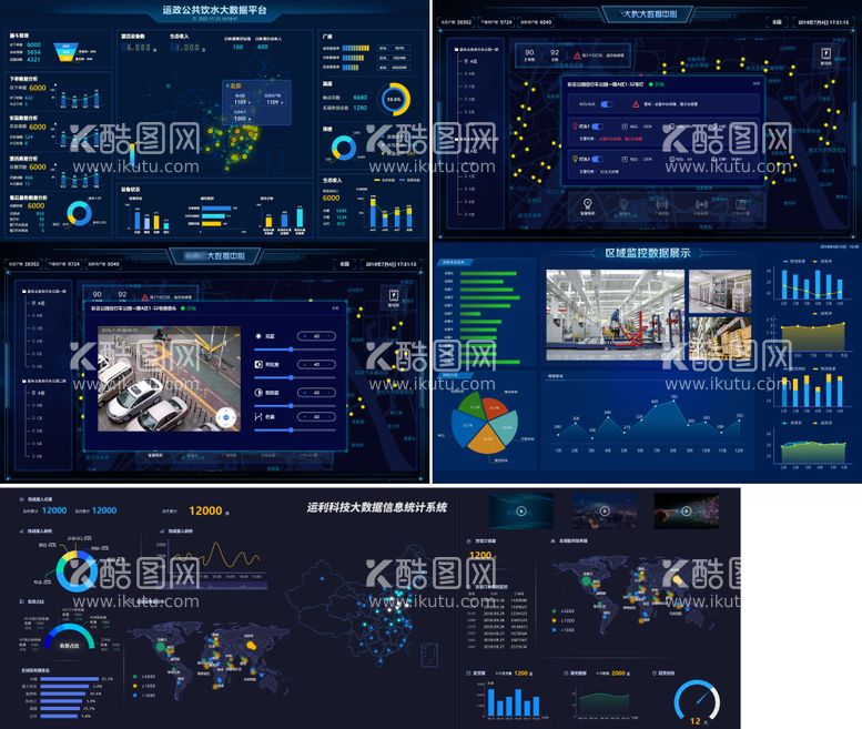 编号：30400711291127456584【酷图网】源文件下载-大屏汇总