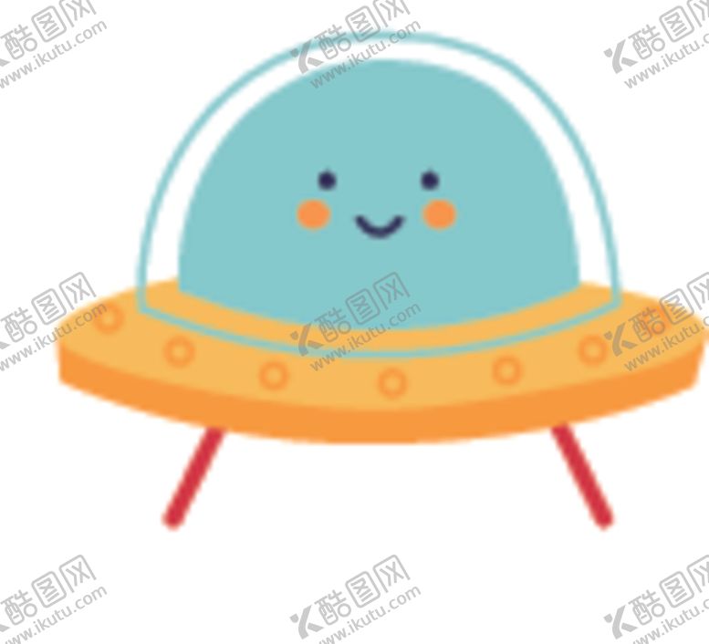 编号：25551306301712389867【酷图网】源文件下载-卡通飞船