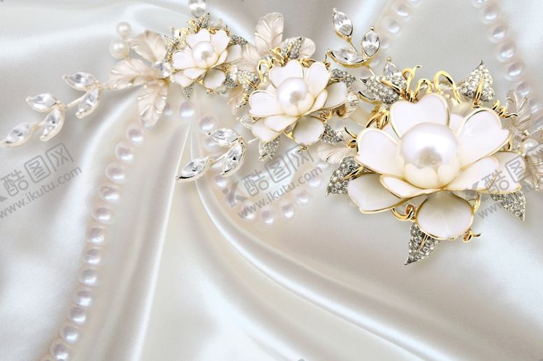 编号：48767010020441156725【酷图网】源文件下载-珠宝花卉背景墙