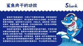 鲨鱼肉干的功效