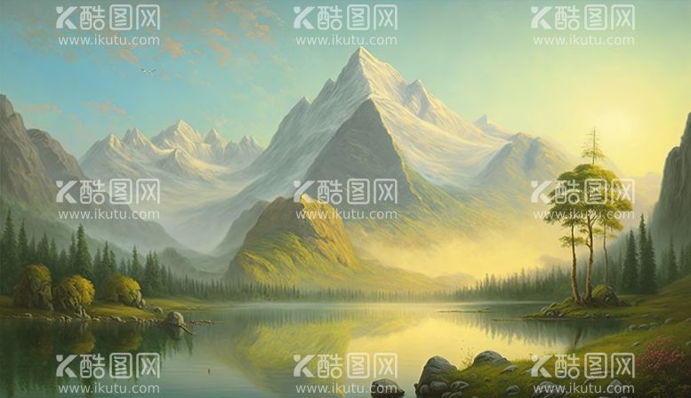 编号：67010712091945043872【酷图网】源文件下载-风景油画