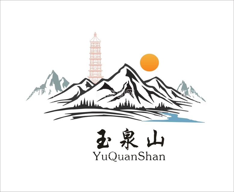 编号：06937110052328477802【酷图网】源文件下载-风景LOGO