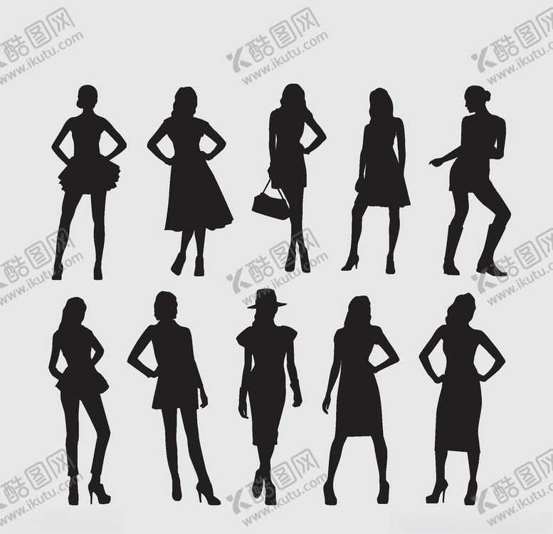 编号：74606209172229194012【酷图网】源文件下载-人物剪影