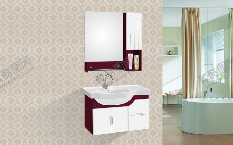 编号：62460109241516378495【酷图网】源文件下载-手绘浴柜