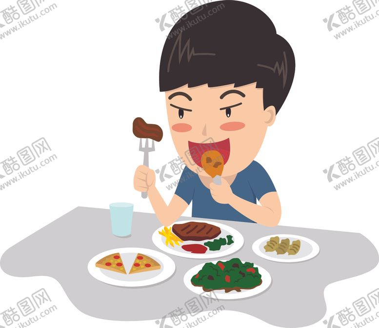 编号：78361306240905089722【酷图网】源文件下载-矢量人物景素材