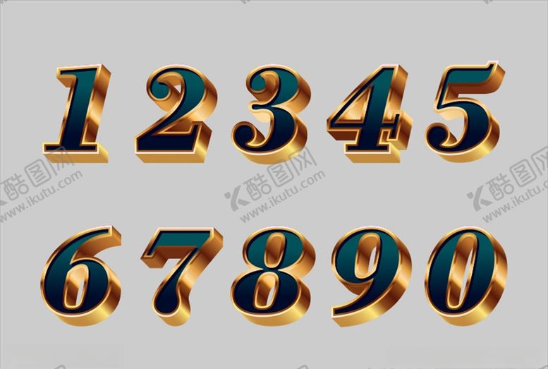 编号：97975005051153341224【酷图网】源文件下载-3D立体数字