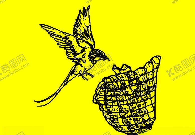 编号：81990709092240583925【酷图网】源文件下载-燕子与燕窝