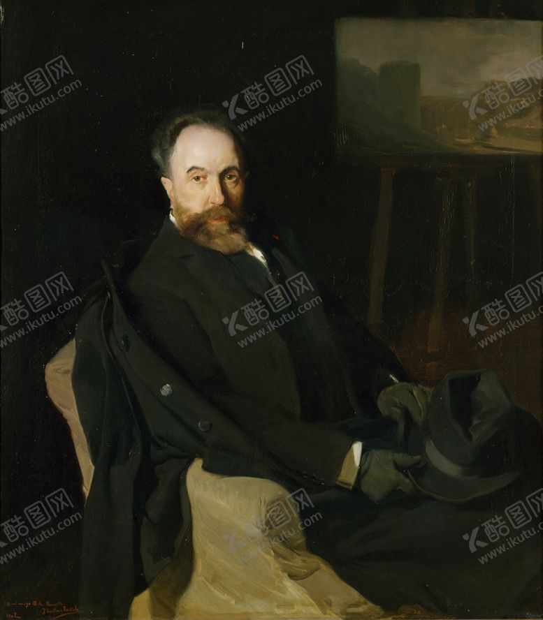 编号：50107010282230348571【酷图网】源文件下载-古典人物形象油画